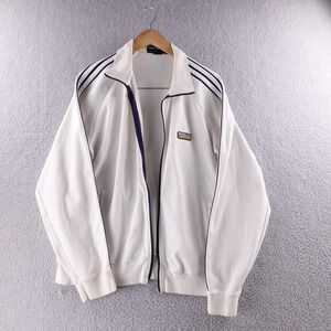 Polo Sport White Track Jacket Zip Up Athleisure Sportswear Men Size XL Y2K